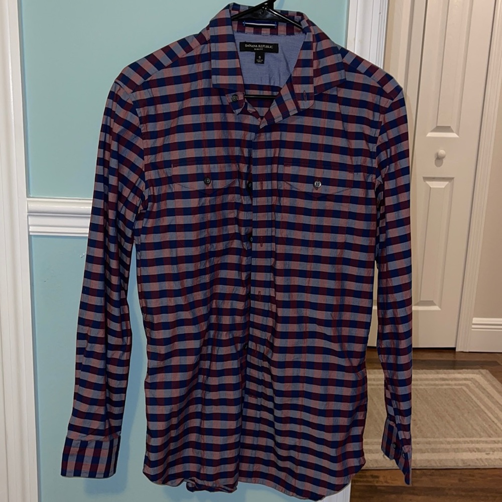 Small Slim Fit Banana Republic Dress Shirt